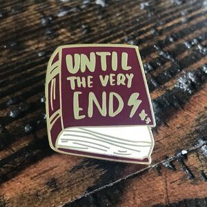 UNTIL THE VERY END Enamel Pin HARRY POTTER NEW 393A2